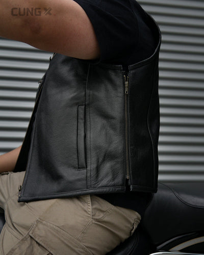 Commando Biker Vest Veste