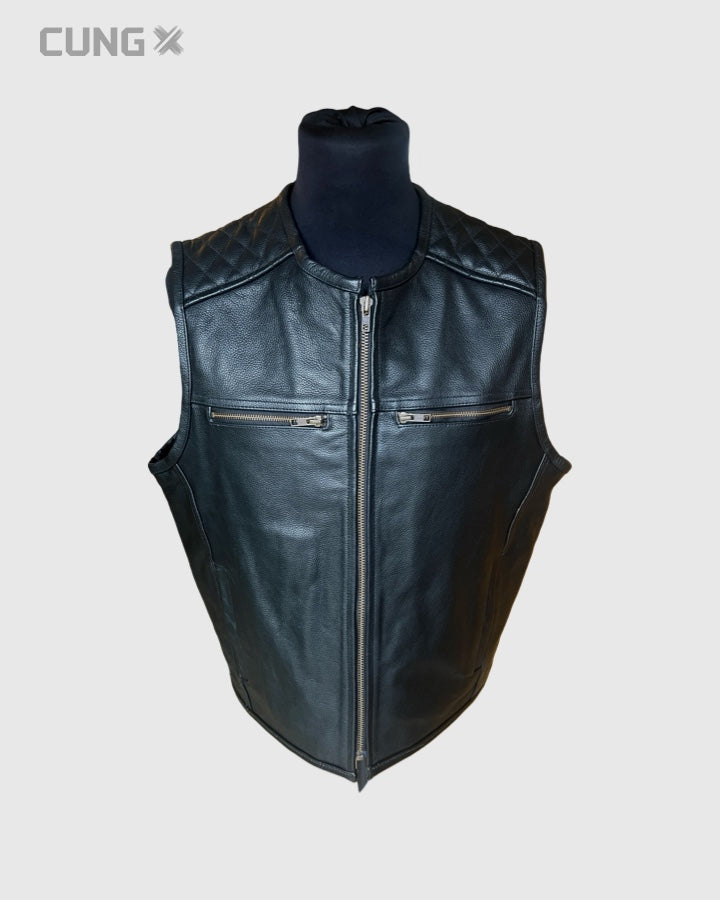 Commando Biker Vest Veste