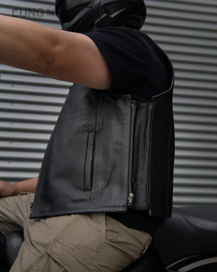 Commando Biker Vest Veste