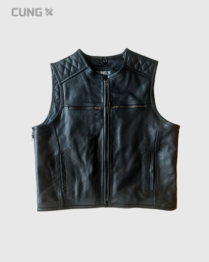 Commando Biker Vest Veste