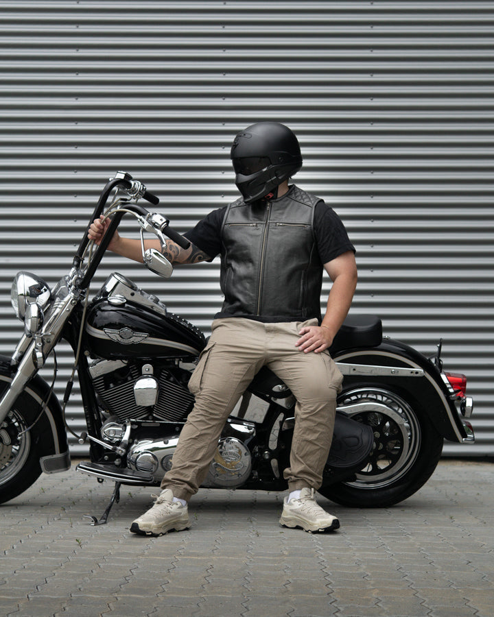 Commando Biker Vest