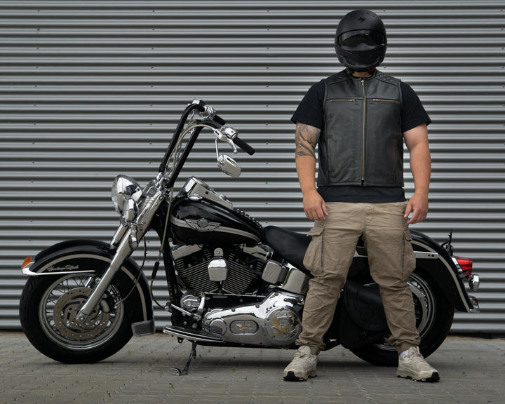 Commando Biker Vest