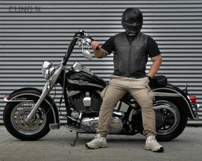 Custom Black Croc Vest Veste