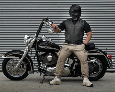 Custom Black Croc Vest