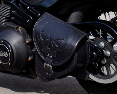 Dødningehoved - Blank Sort