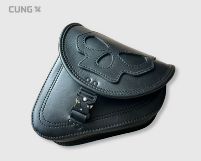 Dødningehoved - Sort Sidetasker