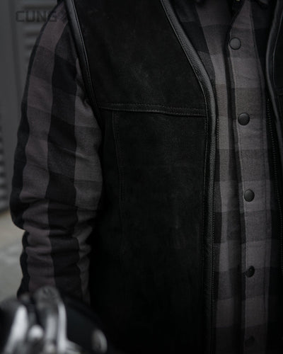 Jaguar Nubuck Vest Veste