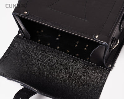 Vintage Sidetaske - Blank Sort